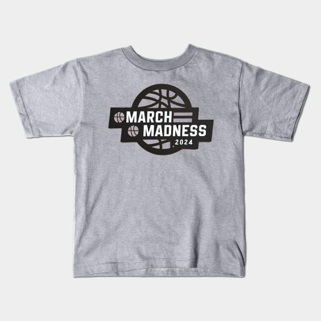 march madness competition Kids T-Shirt by CreationArt8